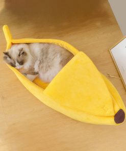 Banana Shaped Pet Bed 7 » Pets Impress