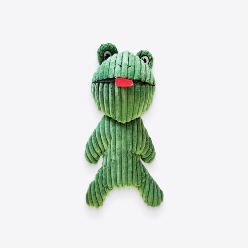 Franklin the Frog - Squeaker Plush Dog Toy 1 » Pets Impress