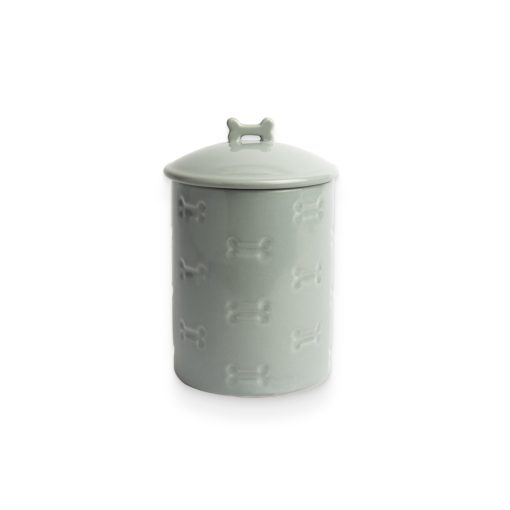 Manor Grey Treat Jar 2 » Pets Impress