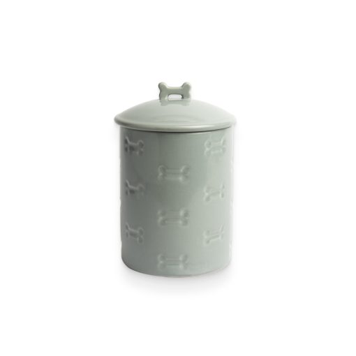 Manor Grey Treat Jar 3 » Pets Impress