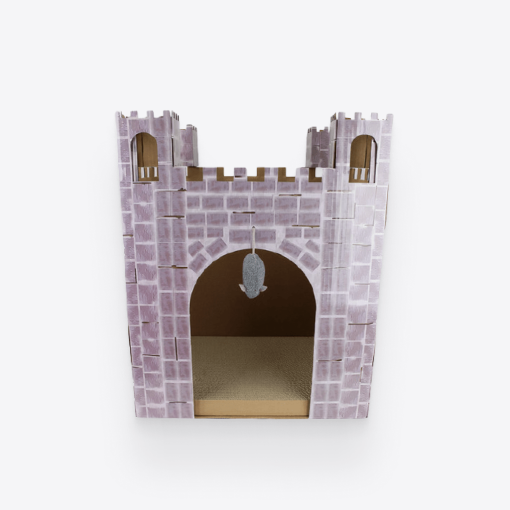 Castle Cat Scratcher House 1 » Pets Impress