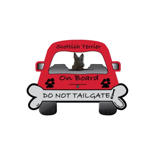 Scottish Terrier On Board Magnet 2 » Pets Impress