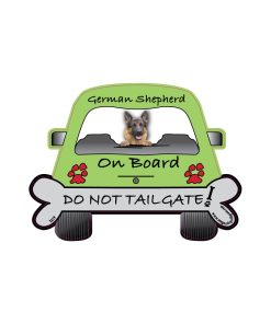 German Shepherd On Board Car Magnet 3 » Pets Impress