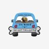 Golden Retriever On Board Car Magnet 5 » Pets Impress