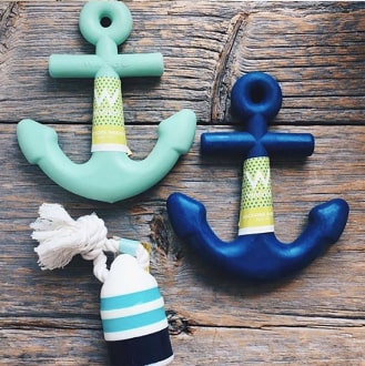 Anchors Aweigh Rubber Dog Toy 15 » Pets Impress