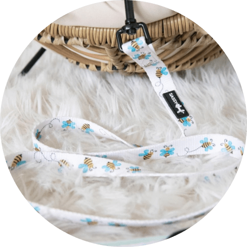 Bee Sassy' Dog Fabric Leash 19 » Pets Impress