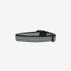 Black Houndstooth Nylon Ribbon Collar 5 » Pets Impress