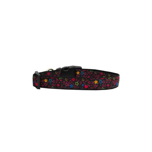 Black Star Nylon Ribbon Collar 2 » Pets Impress