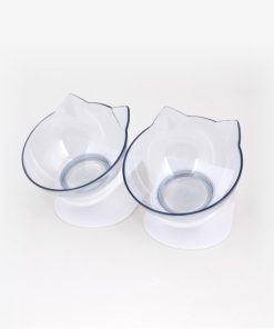 Non-Slip Cat Bowls with Raised Stand