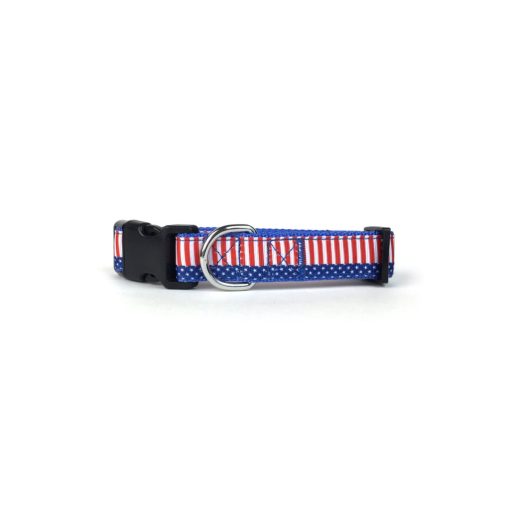 4th of July Star & Stripes Dog Collar 2 » Pets Impress