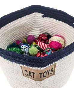 Cat Toy Rope Cotton Basket 12 » Pets Impress