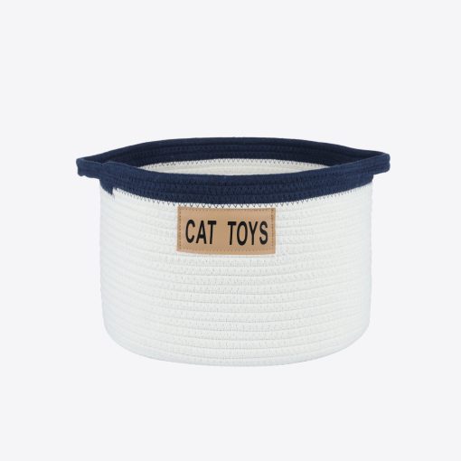 Cat Toy Rope Cotton Basket 1 » Pets Impress
