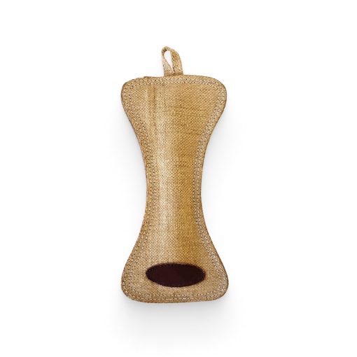 Eco-Friendly Rustic Jute Bone Chew Toy 2 » Pets Impress