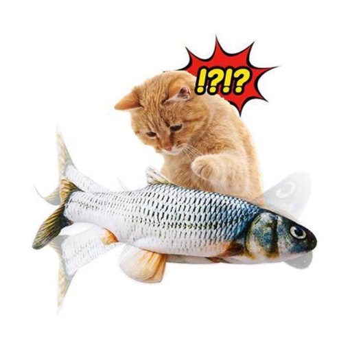 Dancing Fish Catnip Kicker Toy 2 » Pets Impress