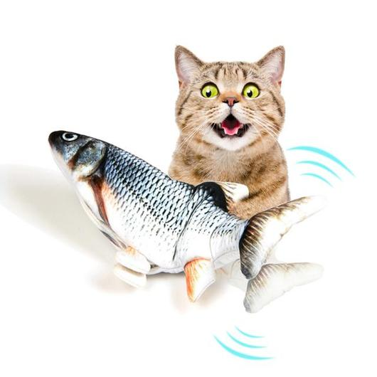 Dancing Fish Catnip Kicker Toy 40 » Pets Impress