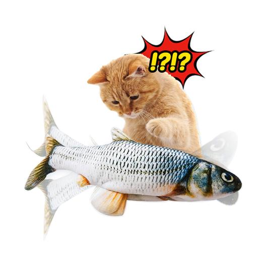 Dancing Fish Catnip Kicker Toy 30 » Pets Impress
