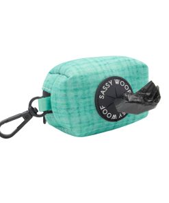 Wag Your Teal' Dog Waste Bag Holder 6 » Pets Impress