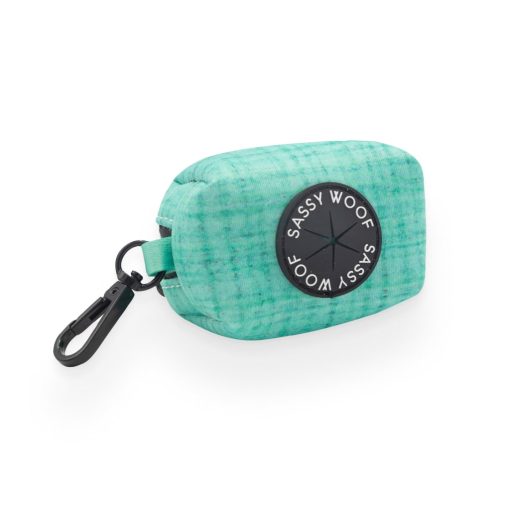 Wag Your Teal' Dog Waste Bag Holder 2 » Pets Impress