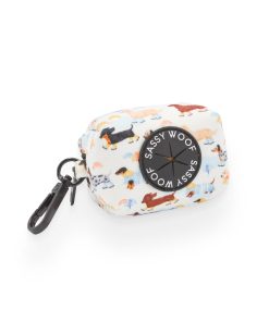 Rainy Dachshund' Dog Waste Bag Holder 9 » Pets Impress