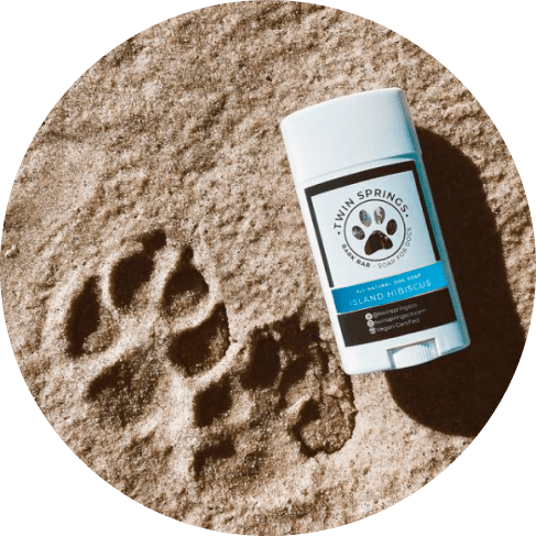 Island Hibiscus Bark Bar Dog Soap 10 » Pets Impress