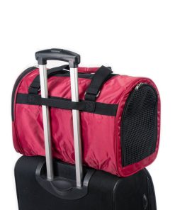 Jet Carrier - Burgundy 9 » Pets Impress