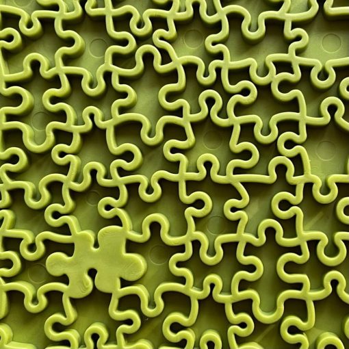 Jigsaw Design Emat Enrichment Licking Mat - Green 5 » Pets Impress