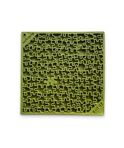 Jigsaw Design Emat Enrichment Licking Mat - Green 11 » Pets Impress