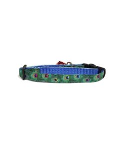 Peacock Feather Cat Collar 9 » Pets Impress