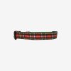 Red Houndstooth Nylon Ribbon Collar 5 » Pets Impress