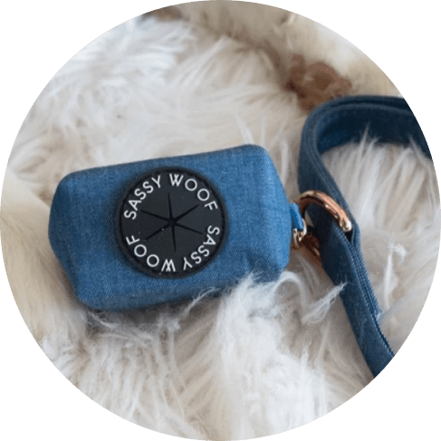 Denim' Dog Waste Bag Holder 15 » Pets Impress