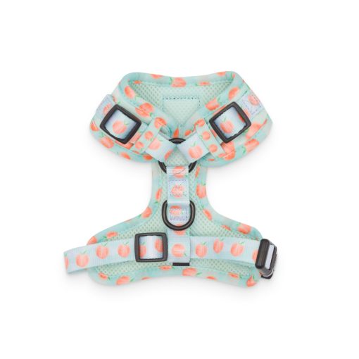 'Peach, Please' Adjustable Dog Harness 1 » Pets Impress