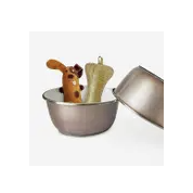 Stainless Steel Country Farmhouse Bowl 11 » Pets Impress