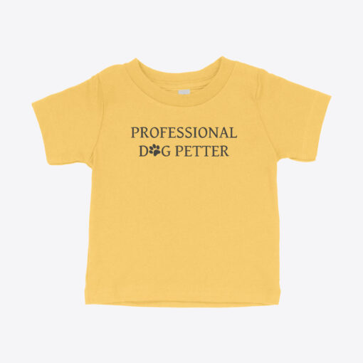 Dog Petter Baby Jersey T-Shirt 1 » Pets Impress