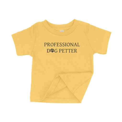 Dog Petter Baby Jersey T-Shirt 4 » Pets Impress