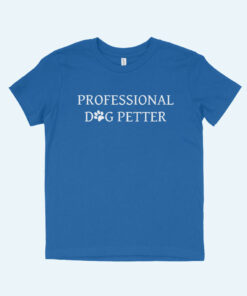 Dog Petter Kids' Jersey T-Shirt 7 » Pets Impress