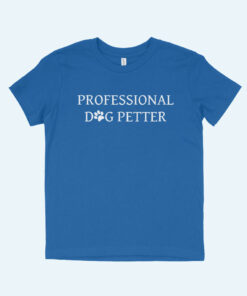 Dog Petter Kids' Jersey T-Shirt 13 » Pets Impress