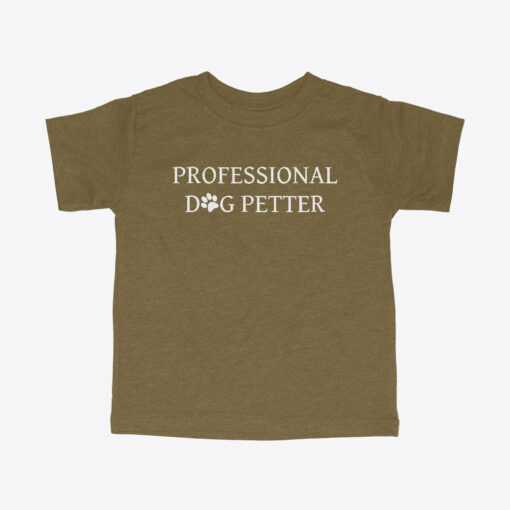 Dog Petter Toddler Triblend T-Shirt 1 » Pets Impress