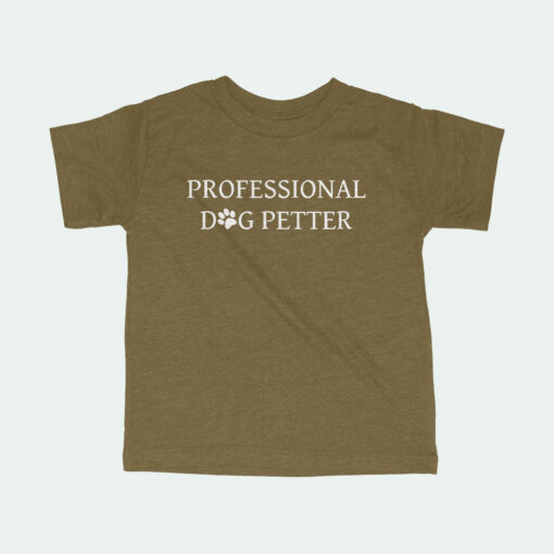 Dog Petter Toddler Triblend T-Shirt 3 » Pets Impress