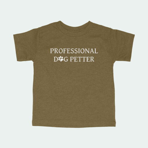 Dog Petter Toddler Triblend T-Shirt 2 » Pets Impress