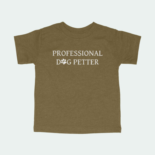 Dog Petter Toddler Triblend T-Shirt 3 » Pets Impress