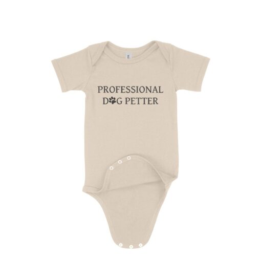 Dog Petter Baby Jersey One-Piece 4 » Pets Impress