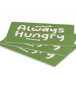 Always Hungry Pet Food Mat - Funny Anti-Slip Pet Bowl Mat - Best Design Pet Feeding Mat 8 » Pets Impress