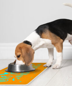 Life Is Better With Pets Pet Food Mat - Kawaii Anti-Slip Pet Bowl Mat - Printed Pet Feeding Mat 12 » Pets Impress