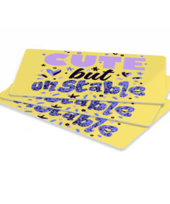 Cute but Unstable Pet Food Mat - Funny Design Anti-Slip Pet Bowl Mat - Graphic Pet Feeding Mat 8 » Pets Impress