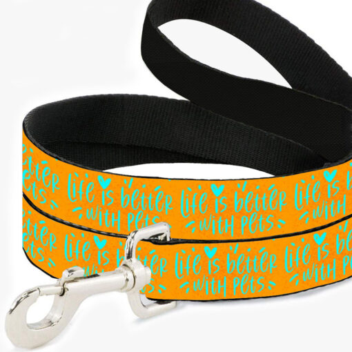 Life Is Better With Pets Pet Leash - Kawaii Leash - Printed Leash for Dogs 1 » Pets Impress
