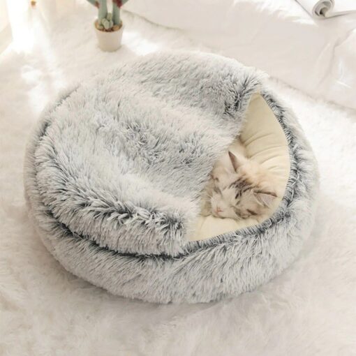 Cozy Plush Pet Bed 11 » Pets Impress