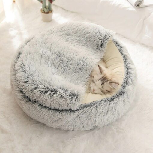 Cozy Plush Pet Bed - Image 6