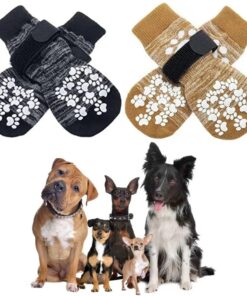 Premium Anti-Slip Waterproof Dog Socks with Adjustable Straps 15 » Pets Impress