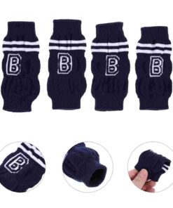 Alternative view of Adorable Cotton Cartoon Dog Leg Warmers