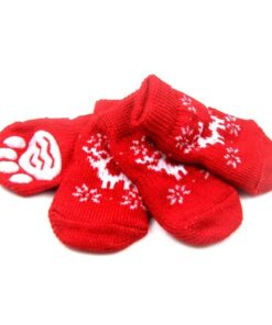 Premium Anti-Slip Knitted Dog Socks for Winter Warmth & Furniture Protection 19 » Pets Impress